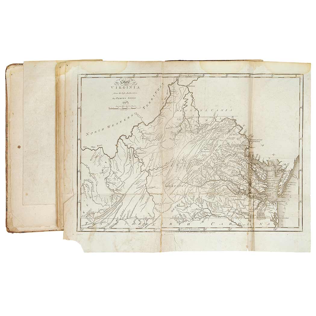 Lot image - [ATLAS]  Carey's American Atlas: Containing Twenty Maps and One Chart