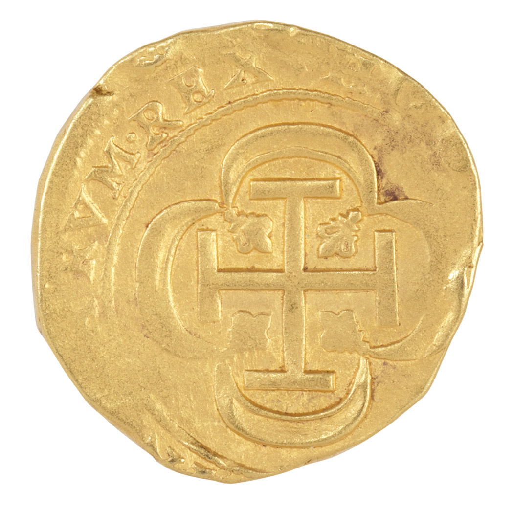 Lot image - Mexico Philip V 8 Escudos Gold KM #57.2