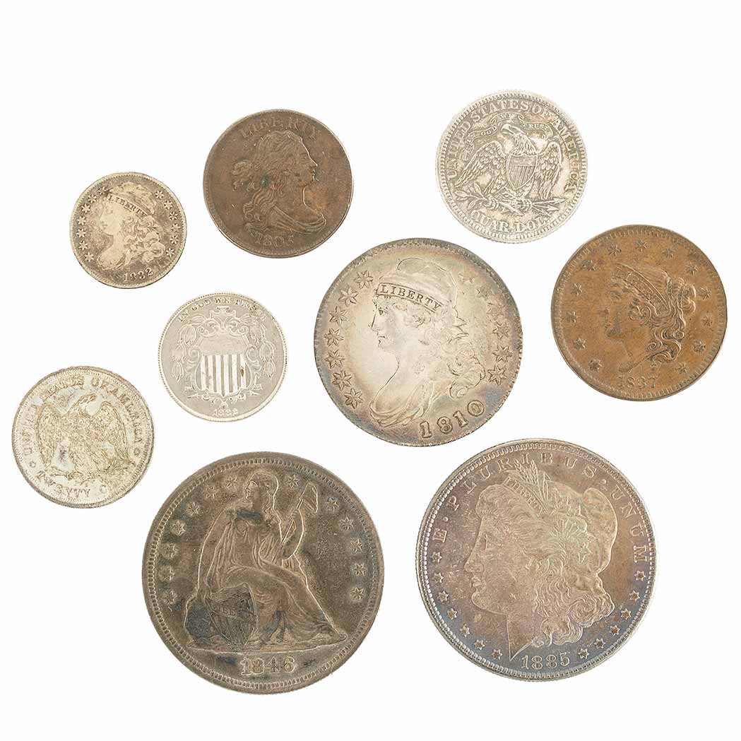 Lot image - United States 1c to $1 Type Group