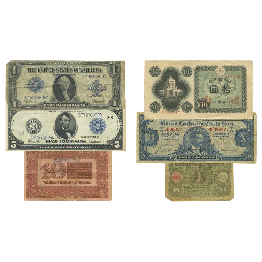 Lot image - United States and Foreign Bank Note Group
