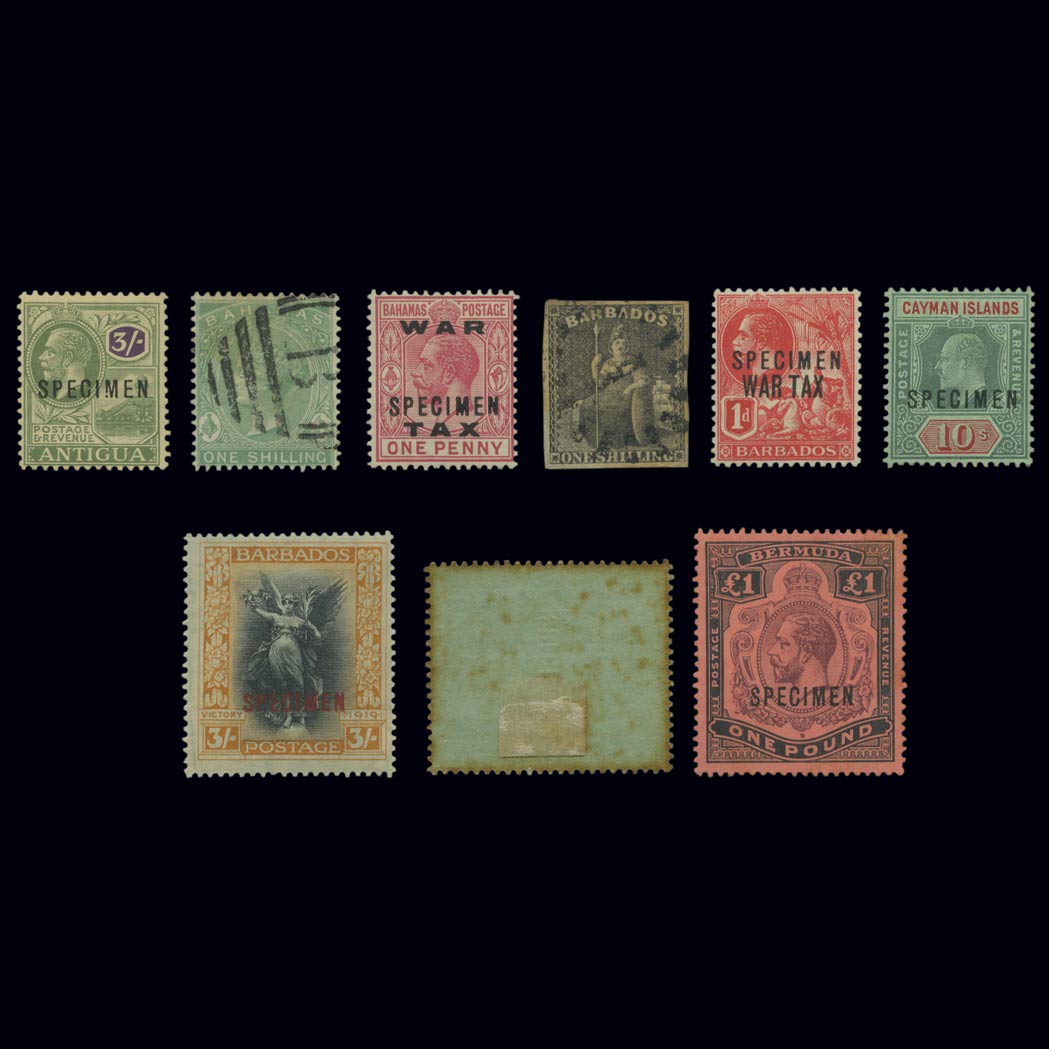 Lot image - British America Stamp Collection Antigua to Canada