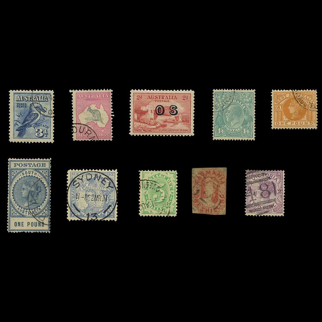 Lot image - Australia and Australian States Stamp Collection