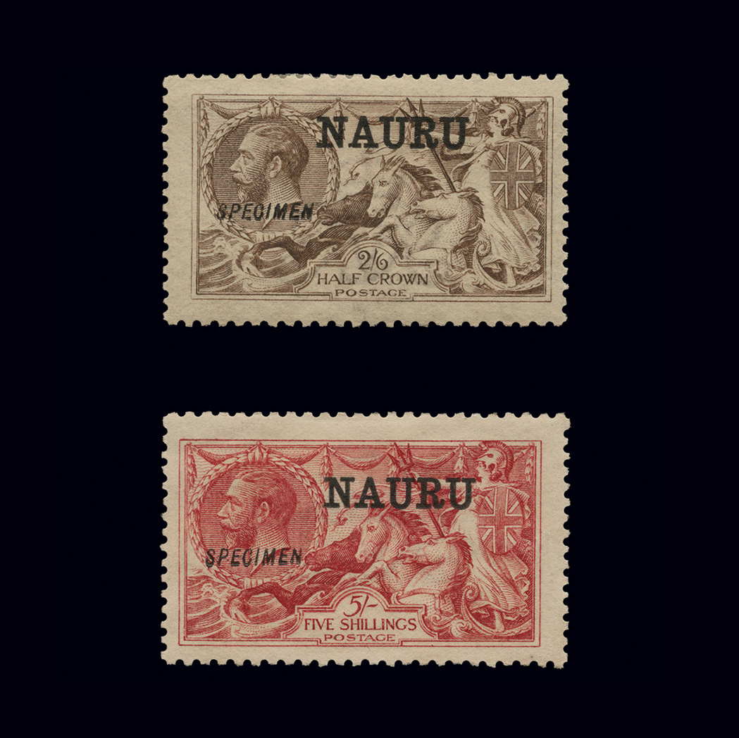 Lot image - Nauru Stamp Group