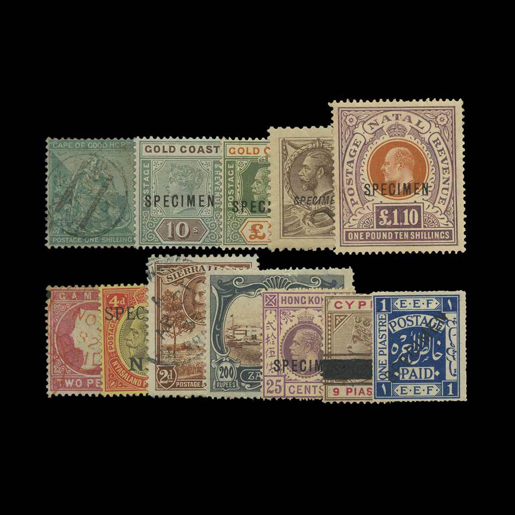 Lot image - British Commonwealth Balance of Stamps