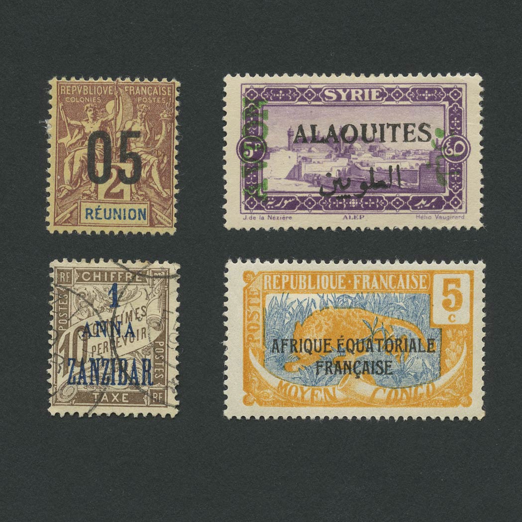 Lot image - French Colonies Stamp Group