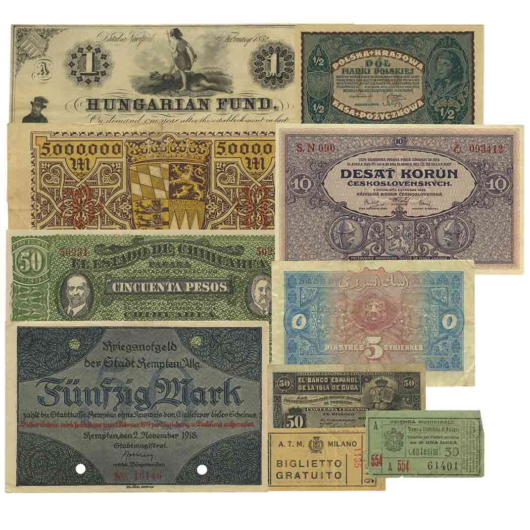 Lot image - World Wide Bank Note Group