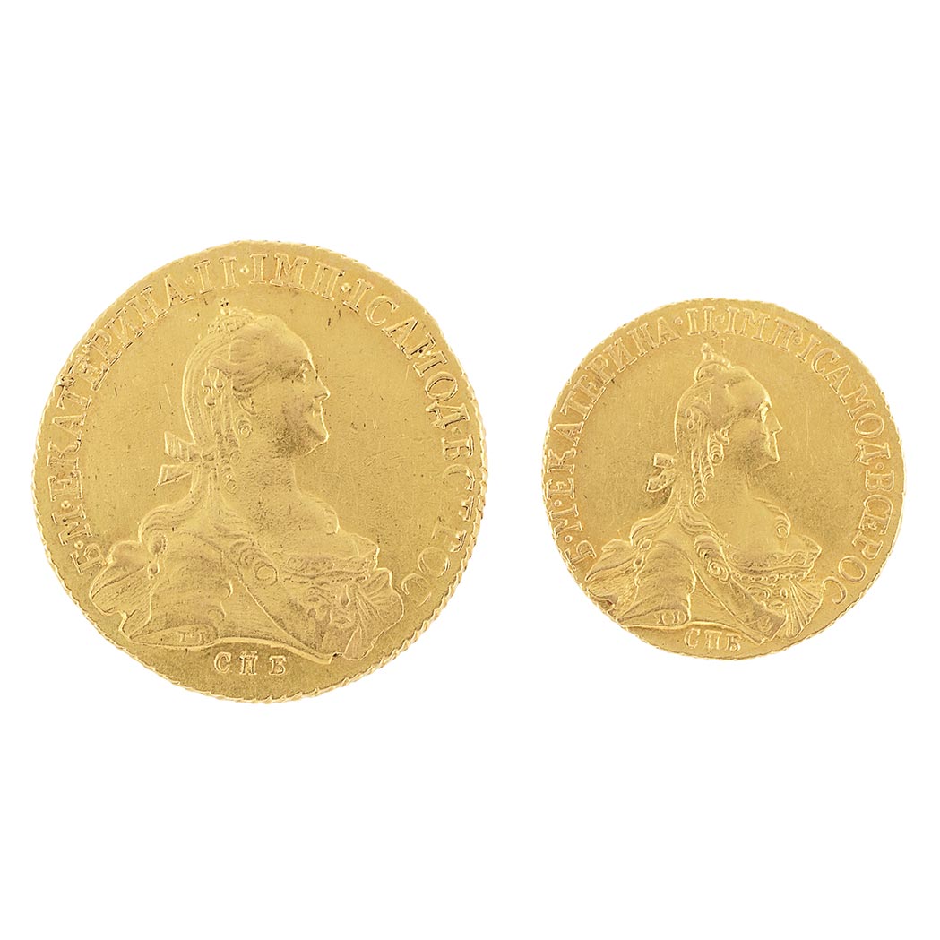 Lot image - Russian Gold Coins