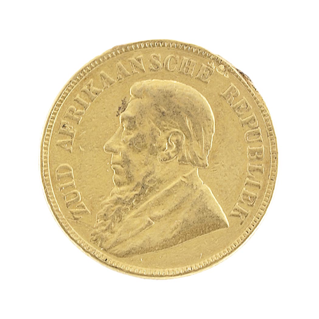 Lot image - South Africa 1898 1 Pond