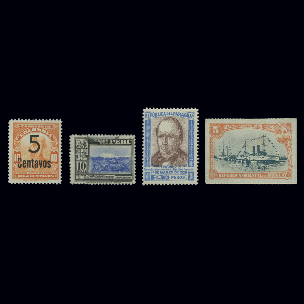 Lot image - South America Stamp Collection