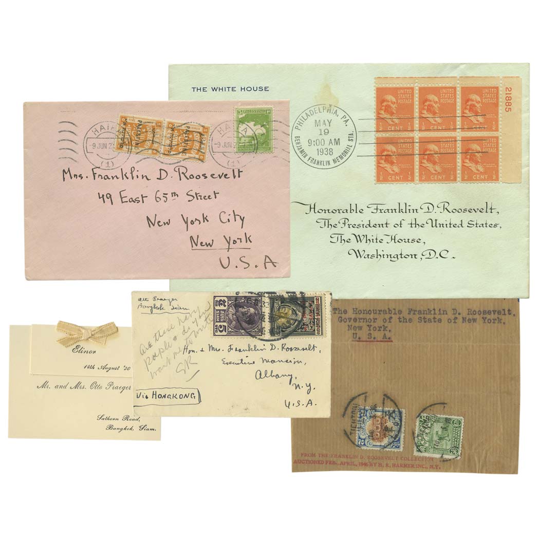 Lot image - Franklin Delano Roosevelt Stamp Collection