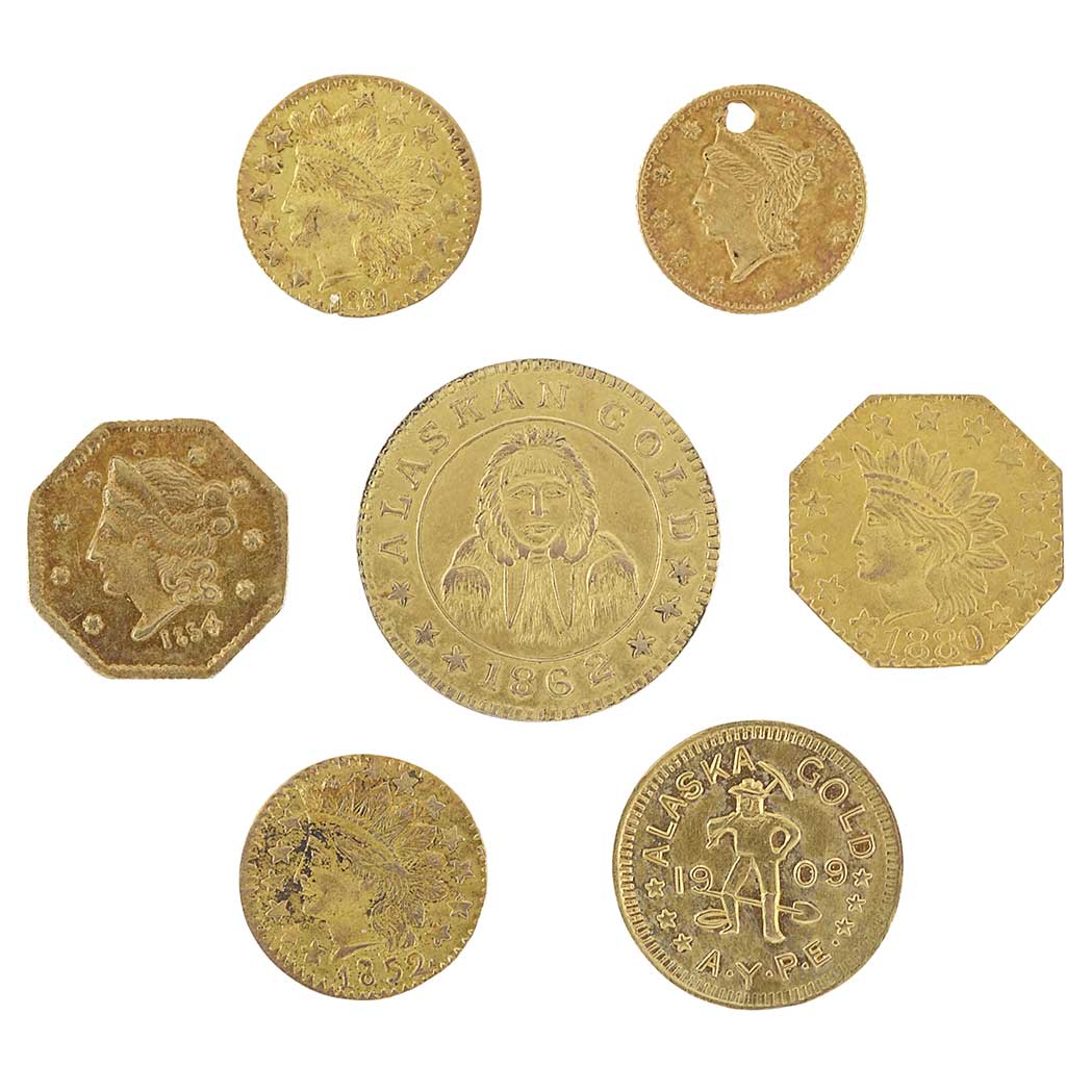 Lot image - California and Alaska Private Issues