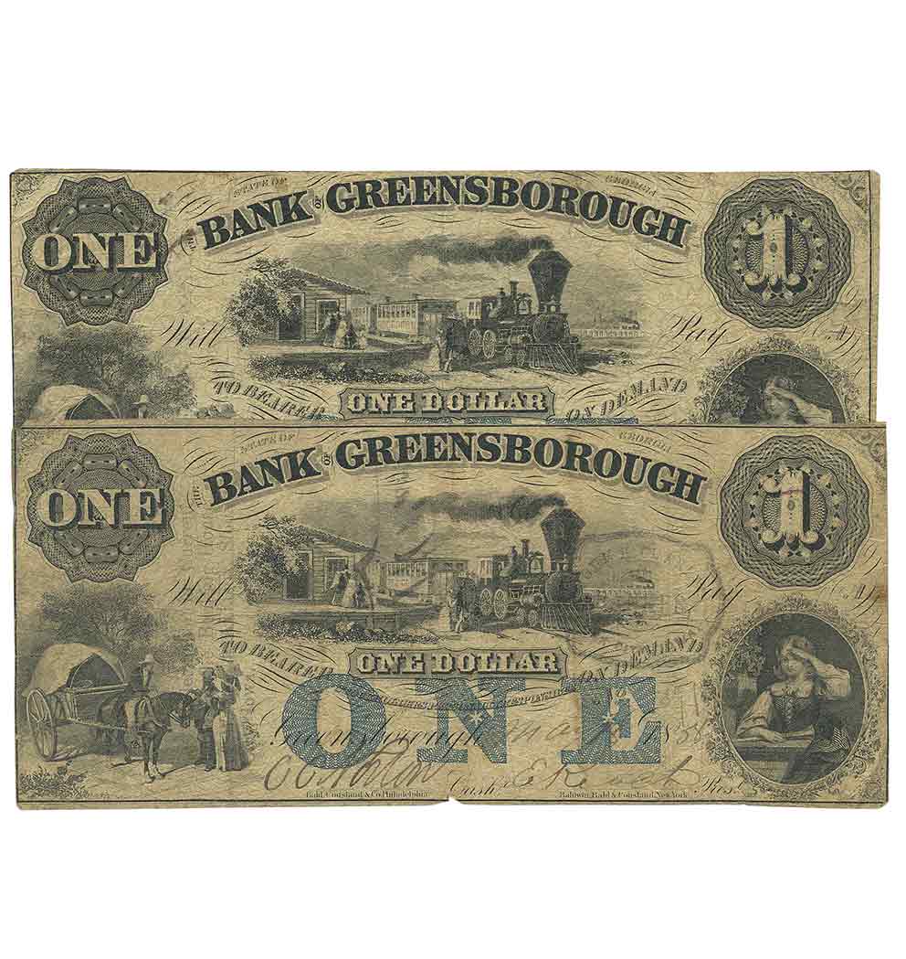 Lot image - United States Georgia Obsolete Notes