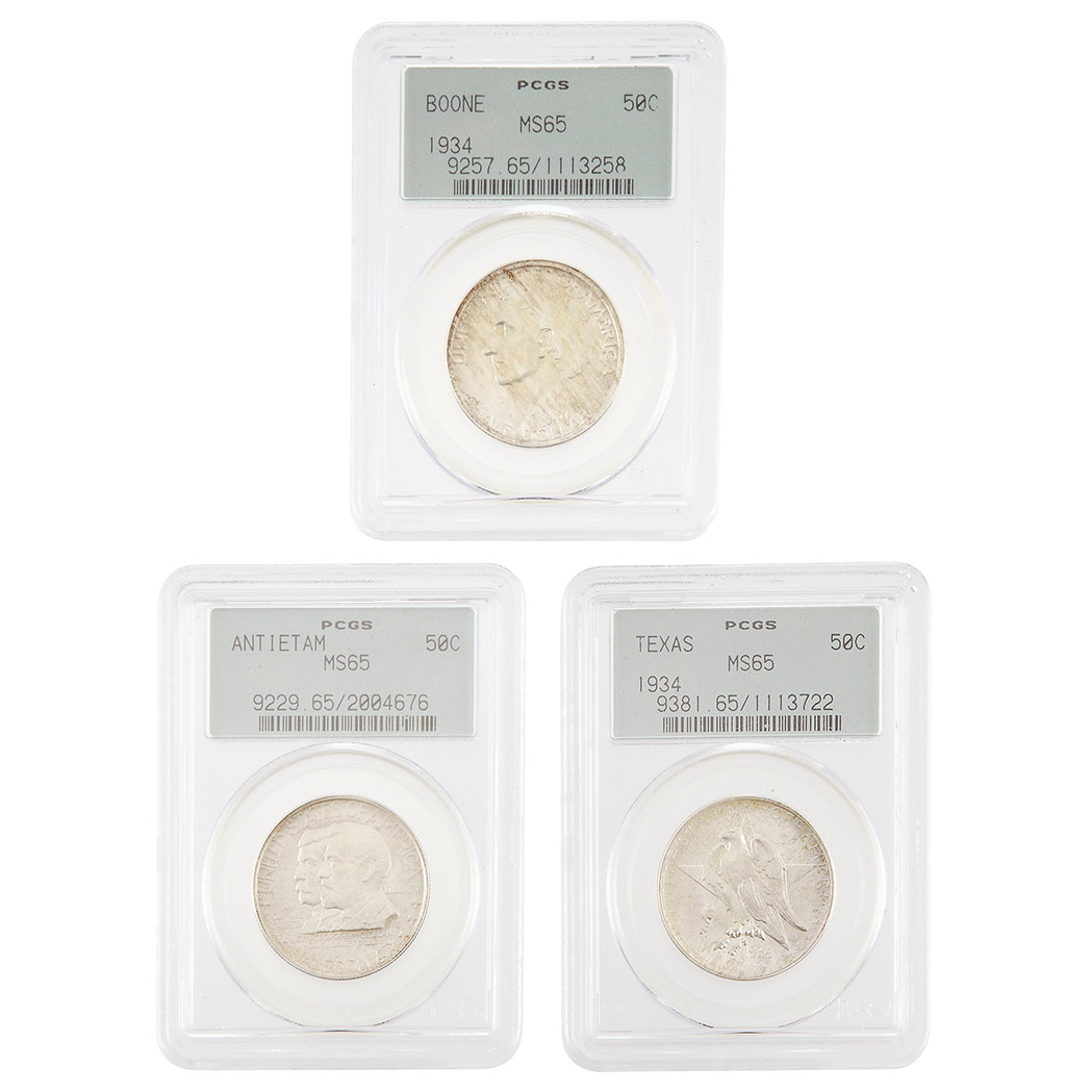 Lot image - United States Commemorative Half Dollars