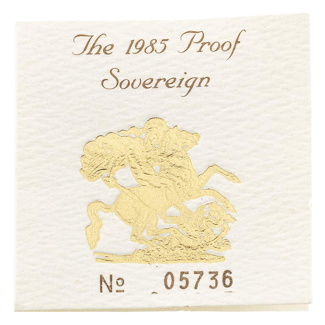 Lot image - Great Britain Modern Gold Coins