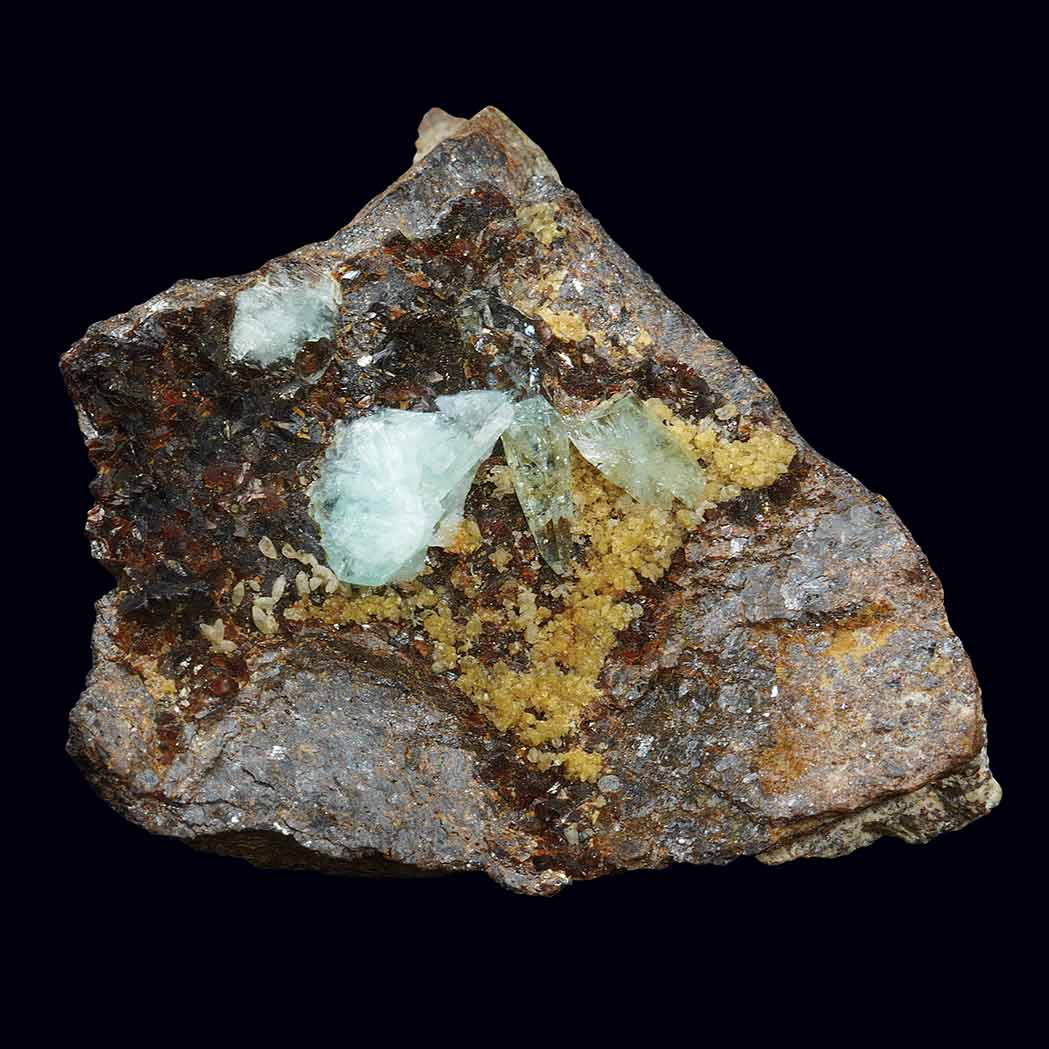 Lot image - Phosphophyllite