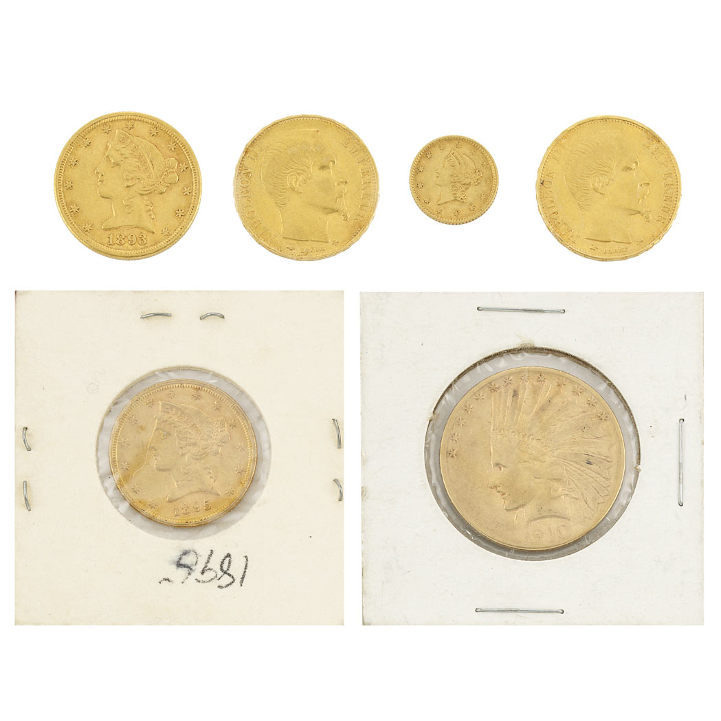 Lot image - United States and Foreign Gold Coins