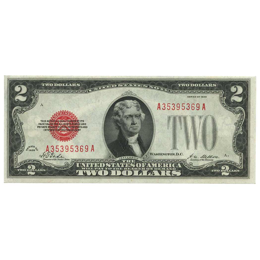 Lot image - United Sates $2 Notes