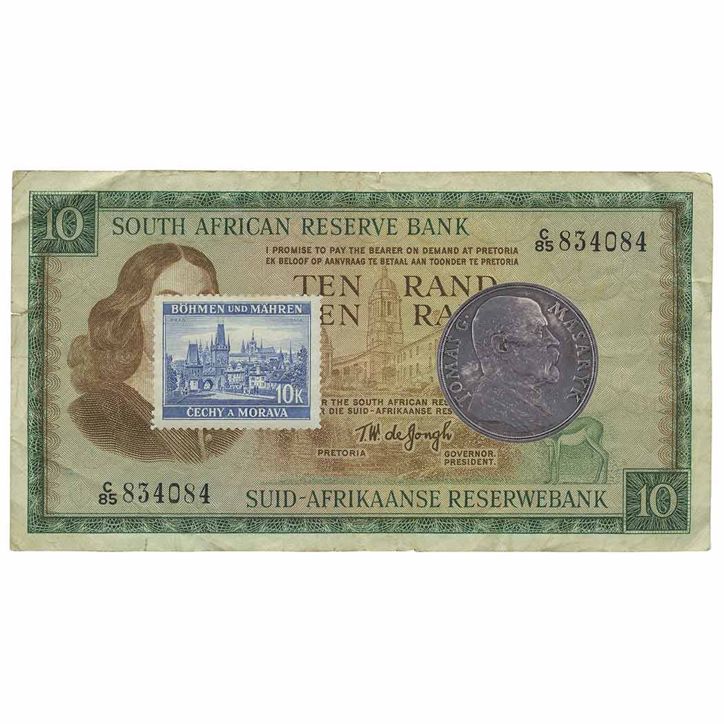 Lot image - World Wide Group of Postage Stamps and Coins