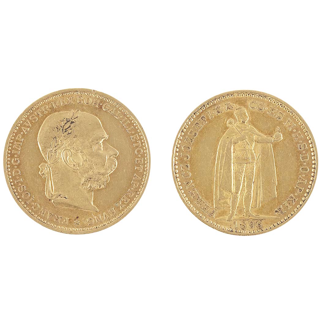 Lot image - Austria and Hungary Gold Coins