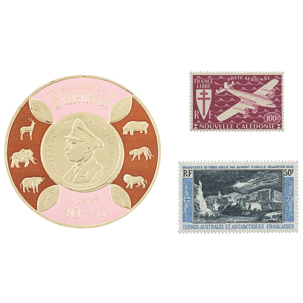 Lot image - French Africa Area Stamp Collection