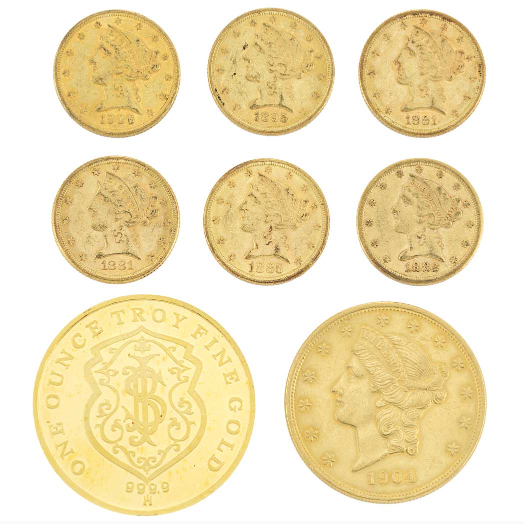 Lot image - United States Gold Coins