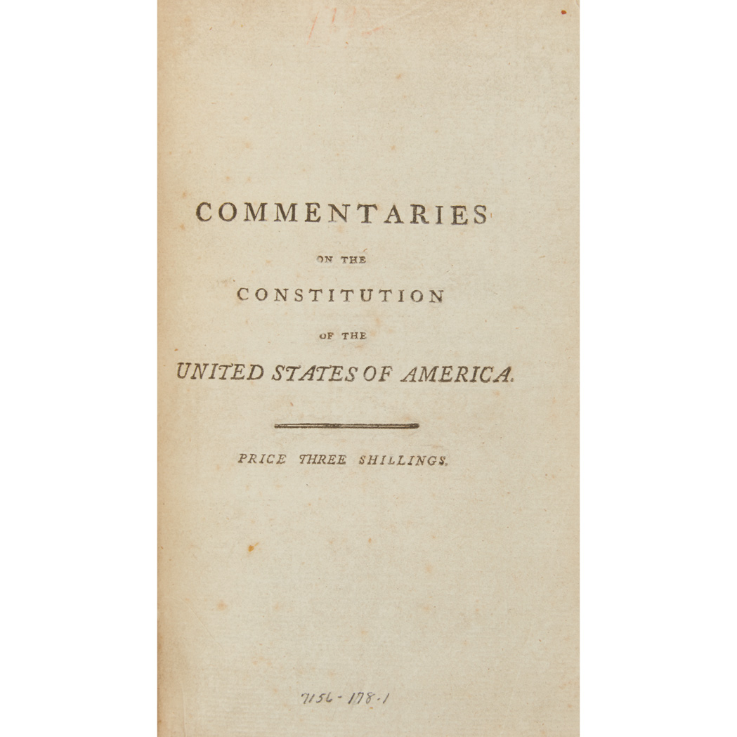 Lot image - [UNITED STATES - CONSTITUTION & LAW]  The Diplomatic Correspondence of the United States of America, from the Signing of the Definitive Treaty of Peace, 10th September, 1783, to the Adoption of the Constitution, March 4, 1789