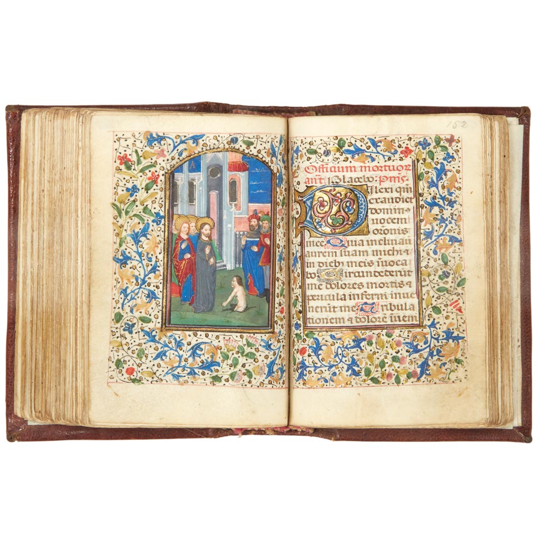 Lot image - [MANUSCRIPT]  Horae B. M. V. Likely Northern Italy, early 15th century