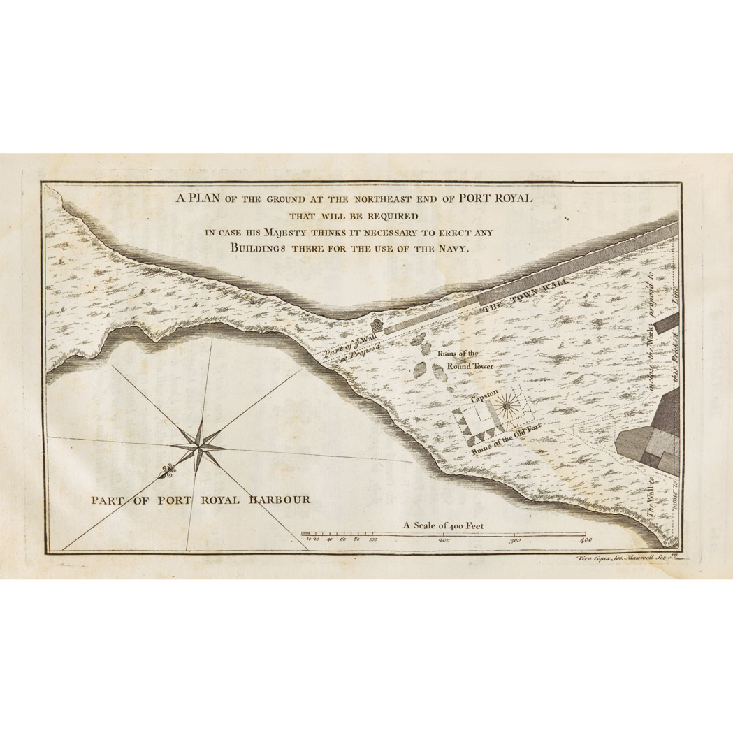 Lot image - [JAMAICA]  Acts of Assembly, passed in the Island of Jamaica; from 1681, to 1737, inclusive