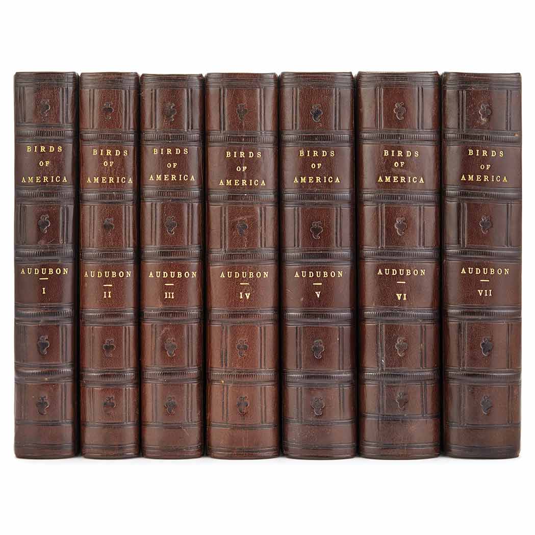 Lot image - AUDUBON, JOHN JAMES  The Birds of America, from Drawings Made in the United States and Their Territories