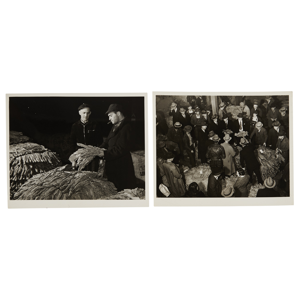 Lot image - WOLCOTT, MARION POST (1910-1990)  Group of two vintage gelatin silver prints