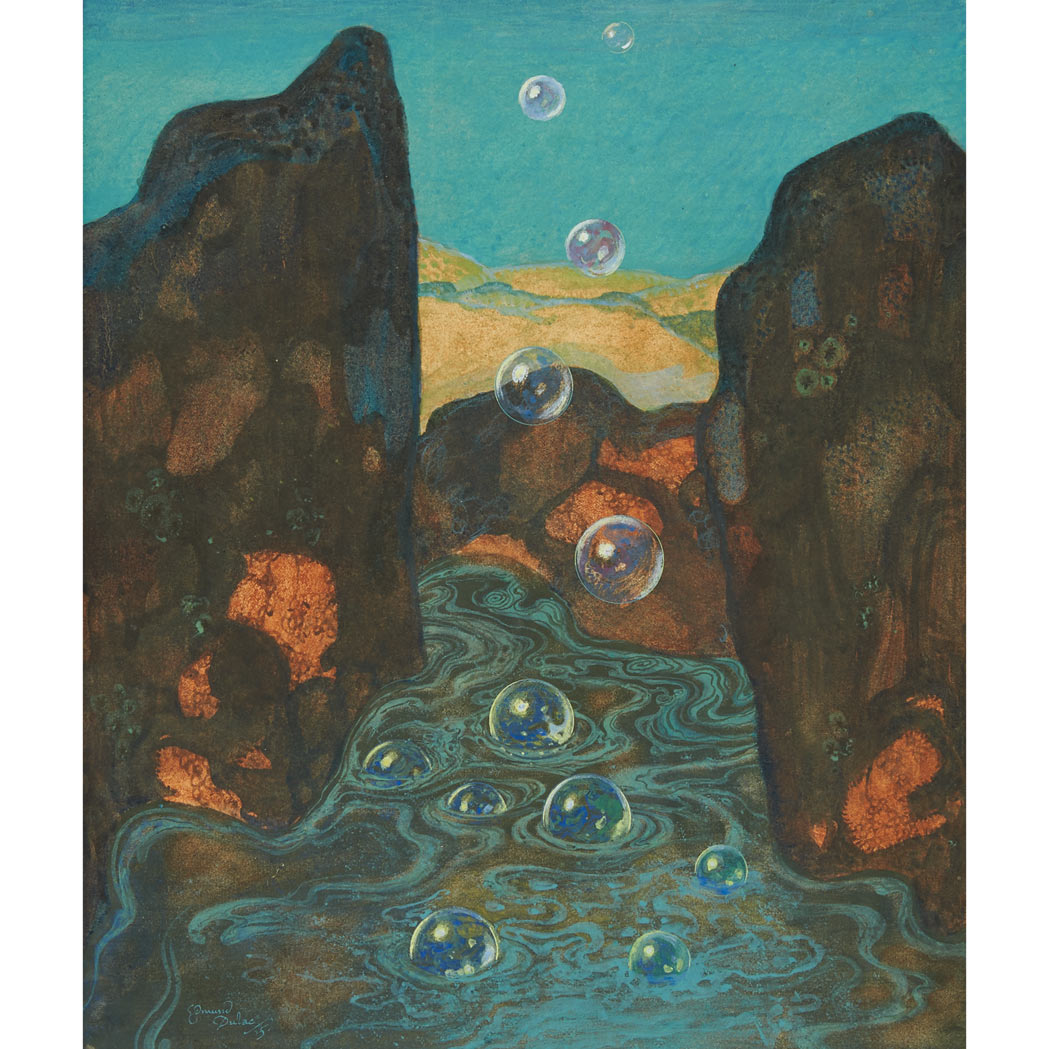 Lot image - DULAC, EDMUND  "It was the miraculous bubbles"