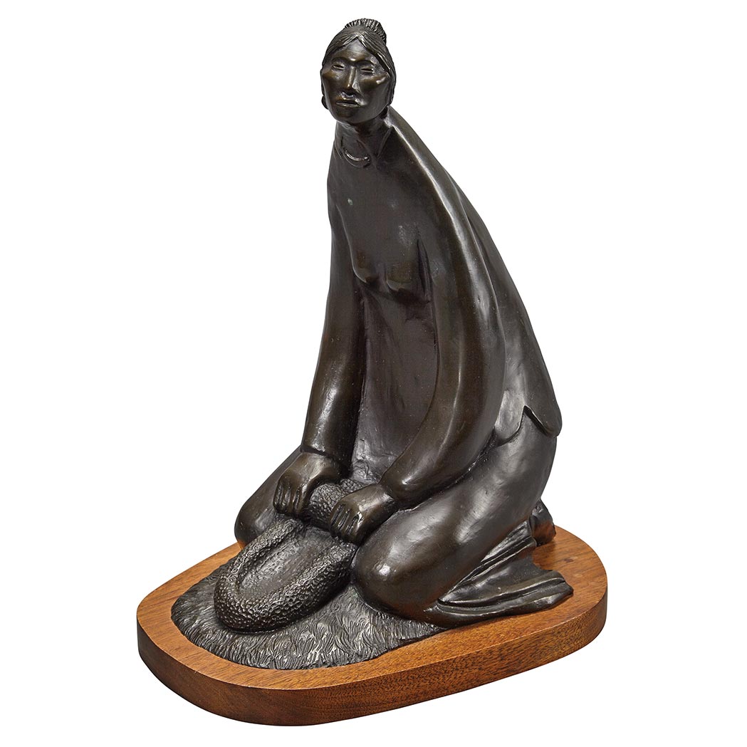 Lot image - Allan Capron (Haozous) Houser