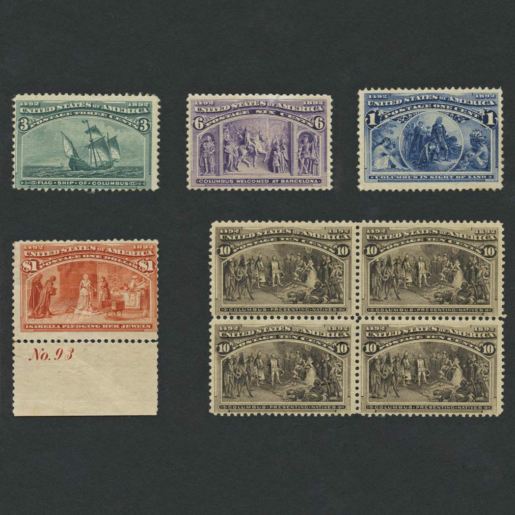 Lot image - United States Columbian Issue Group