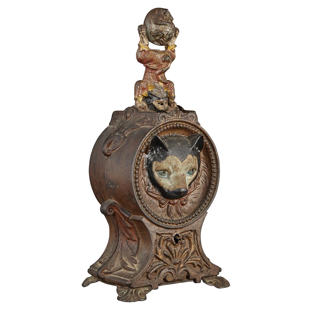 Lot image - Cat and Mouse Bank Cat Balancing