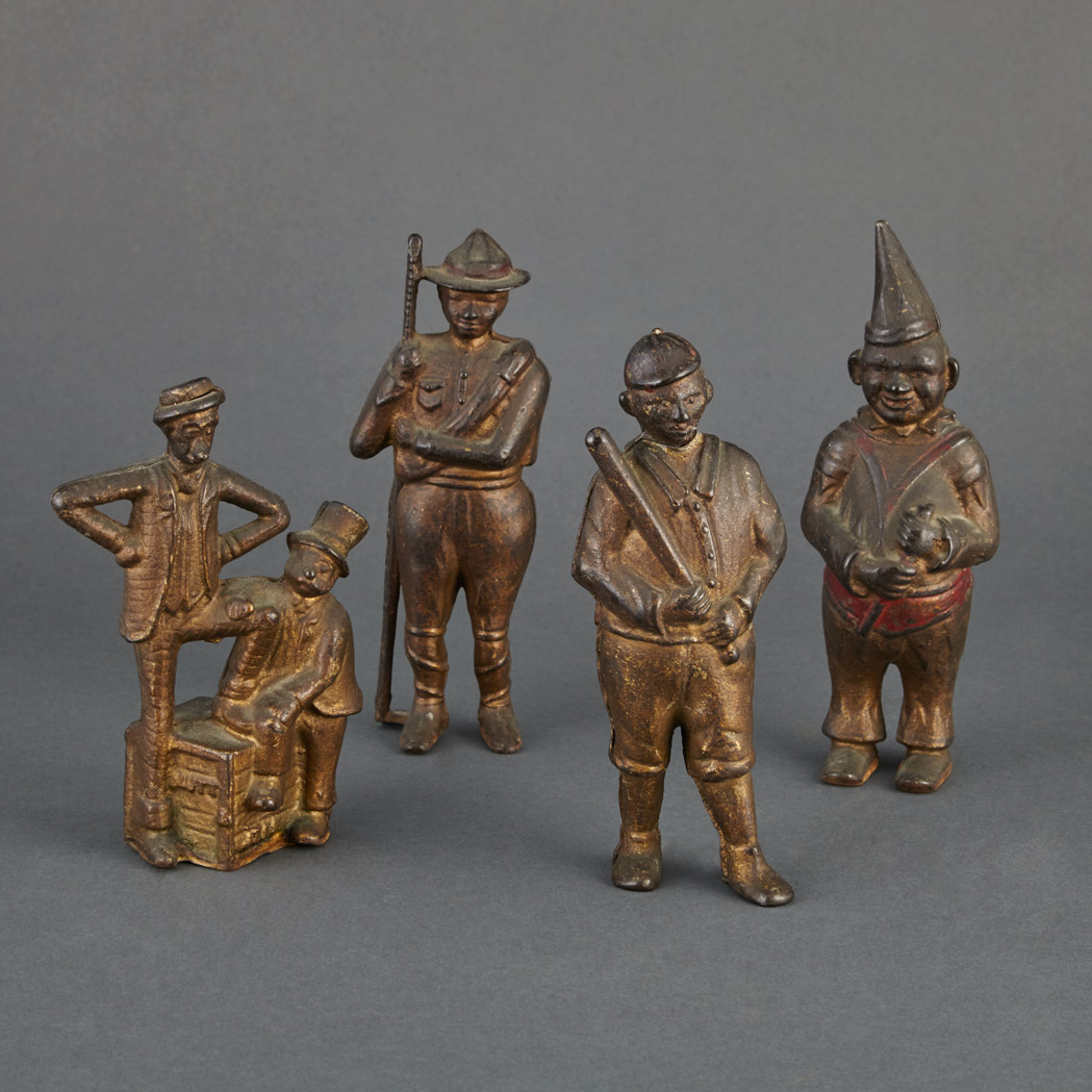 Lot image - Group of Standing Figure Still Banks
