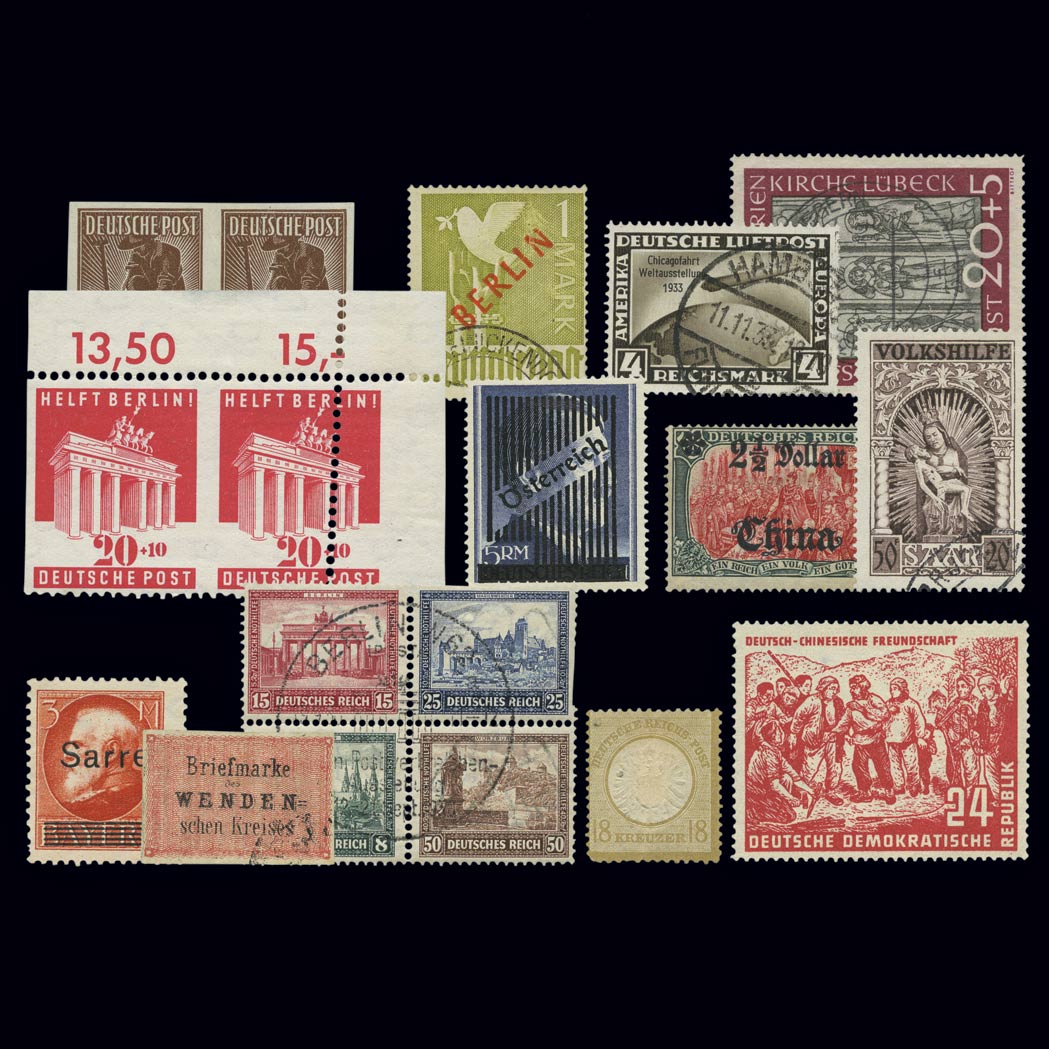 Lot image - German Stamp Group