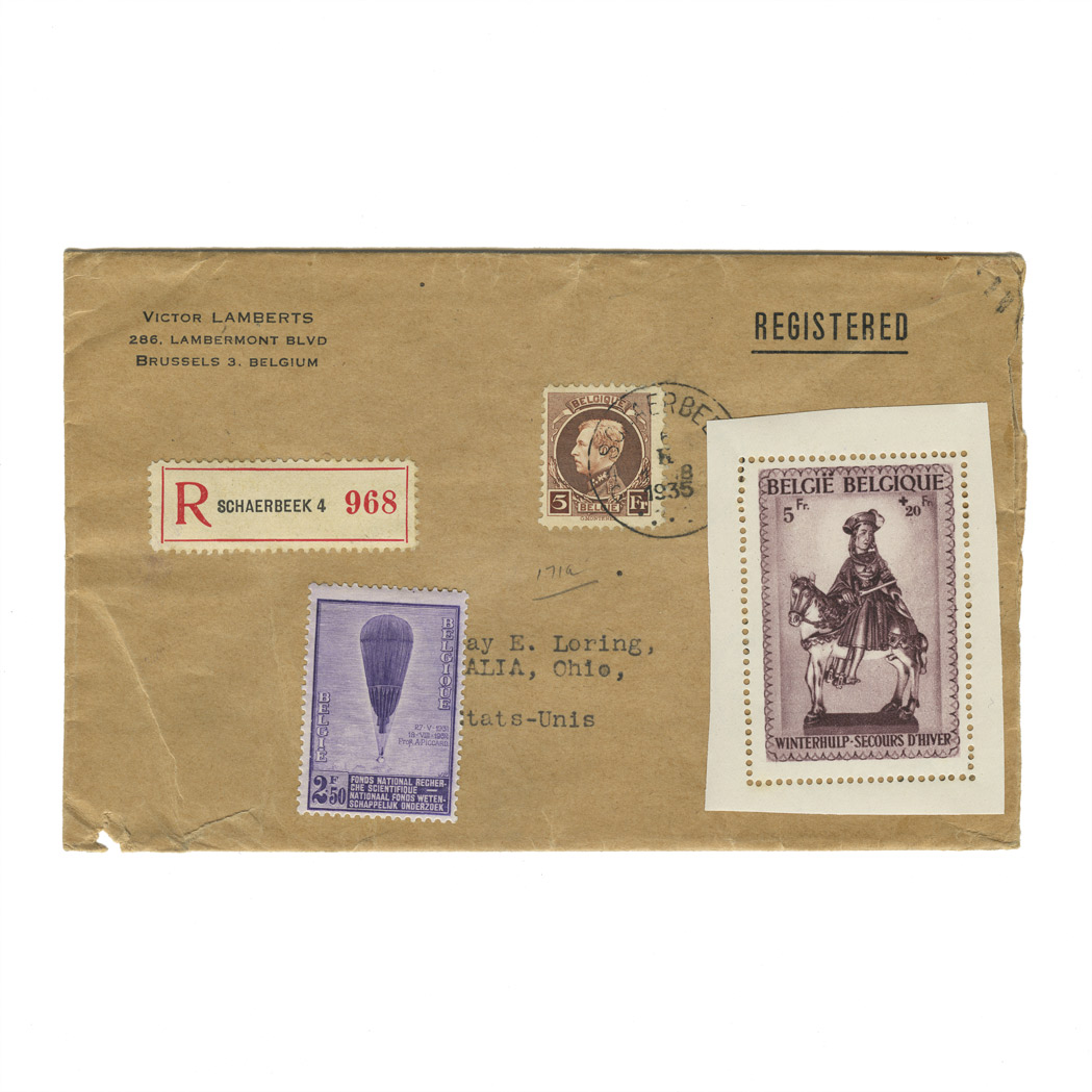 Lot image - Belgium Group of Stamps