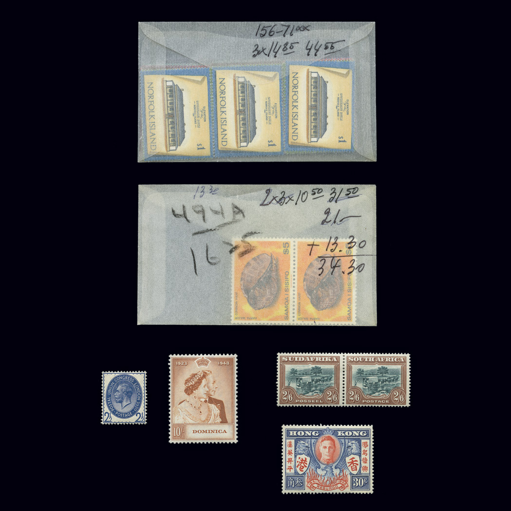 Lot image - British Commonwealth Stamp Group