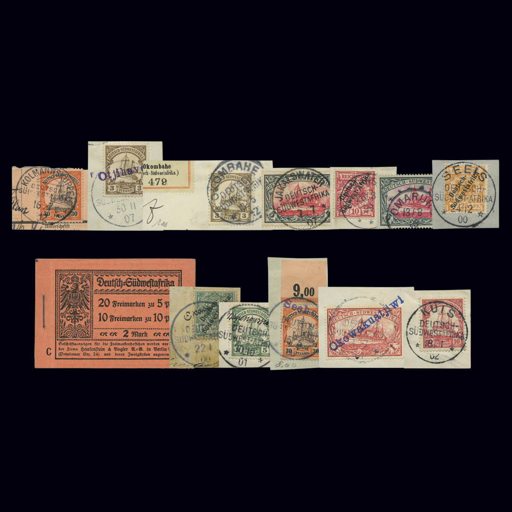 Lot image - German South West Africa Collection Study Collection