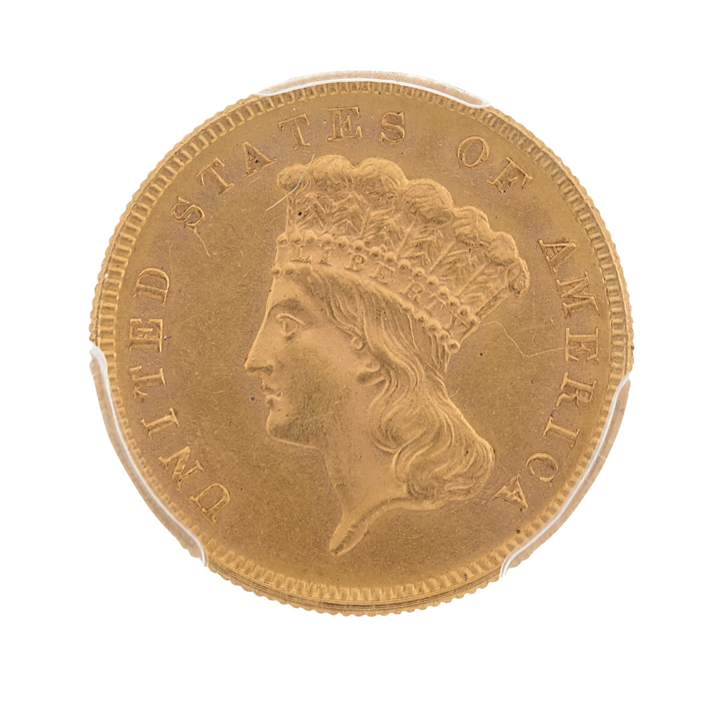 Lot image - United States $3 Indian Princess 1885