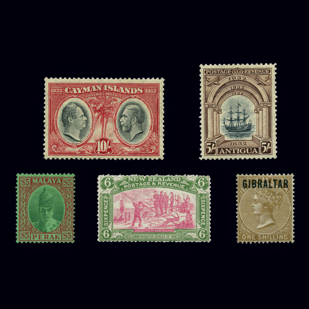 Lot image - Brisith Commonwealth Better Mint Sets and Singles