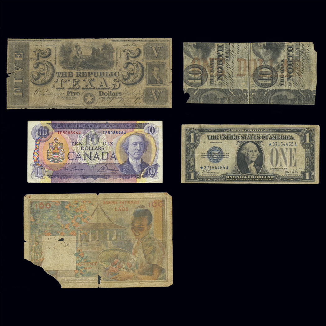 Lot image - Currency and Bank Notes