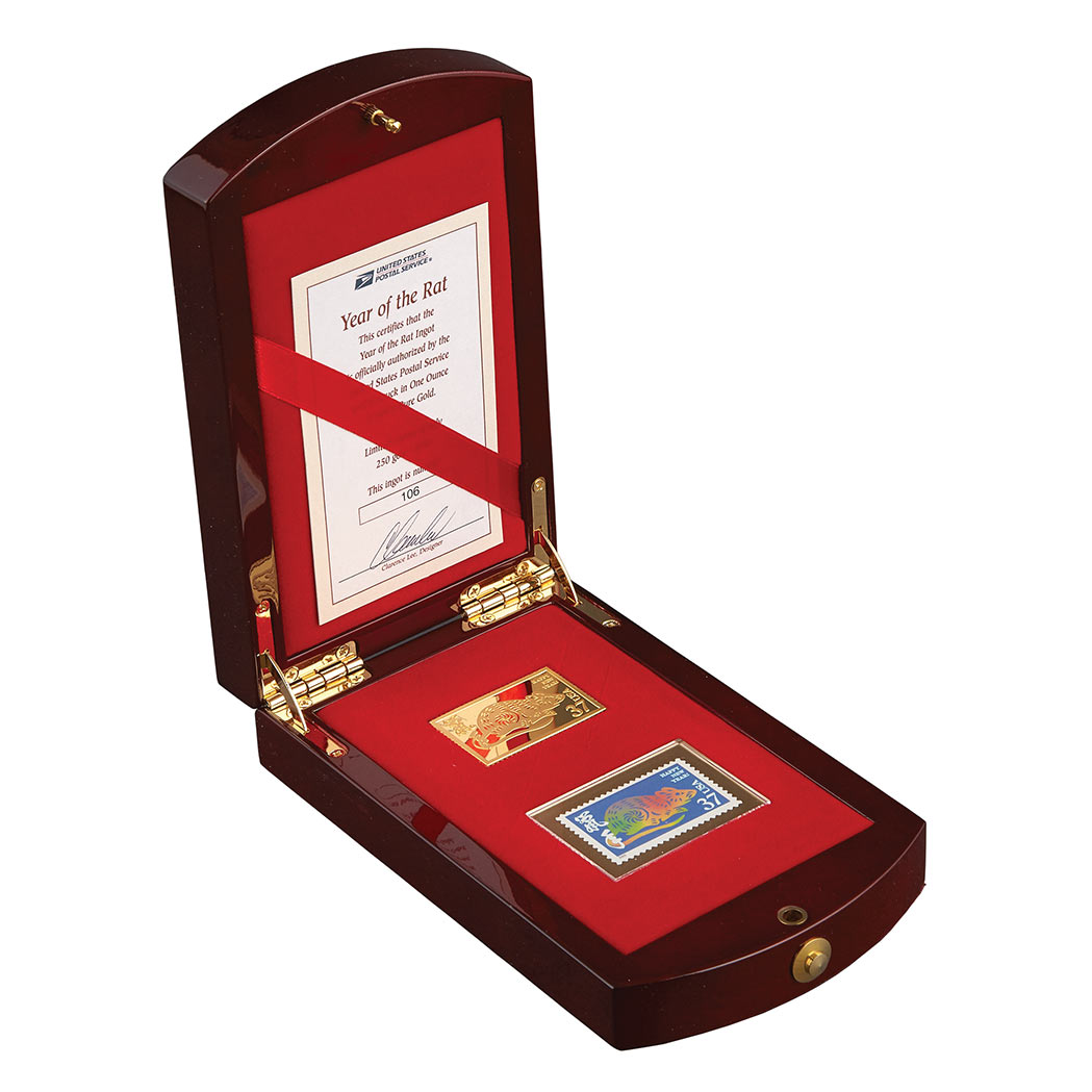 Lot image - United States Year of the Rat Gold Ingot