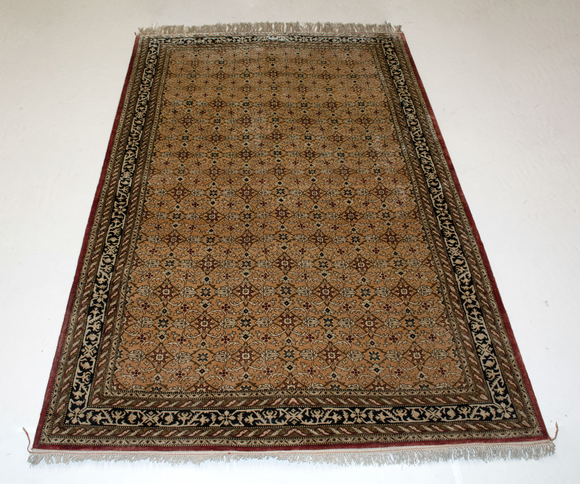 Lot image - Qum Silk Rug