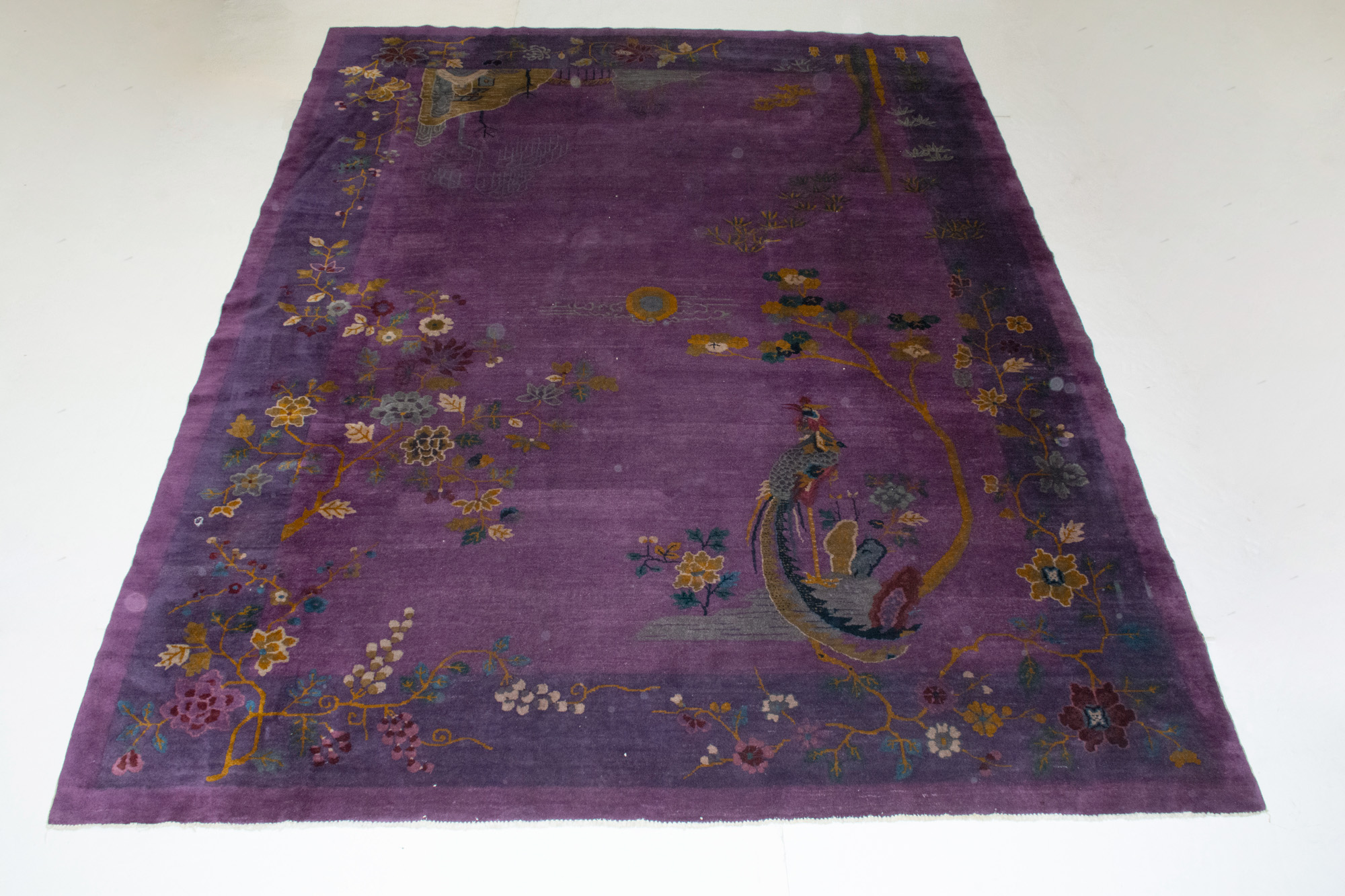 Lot image - Nichols Art Deco Chinese Carpet