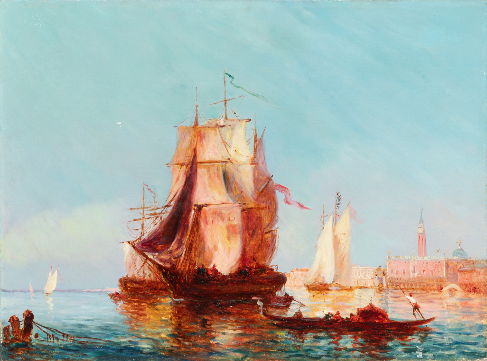 Lot image - Manner of Felix Ziem