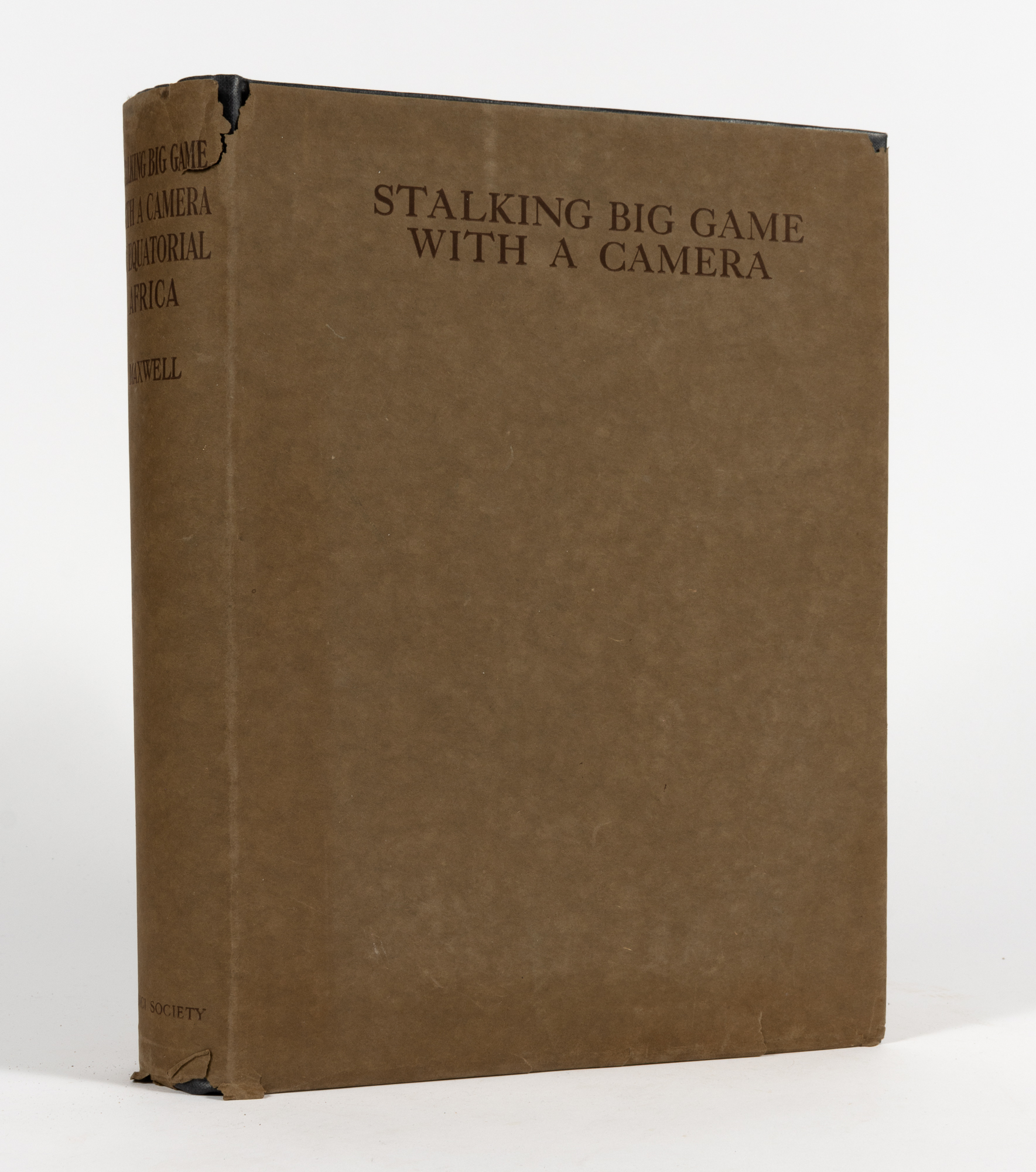 Lot image - MAXWELL, MARIUS  Stalking Big Game with a Camera in Equatorial Africa