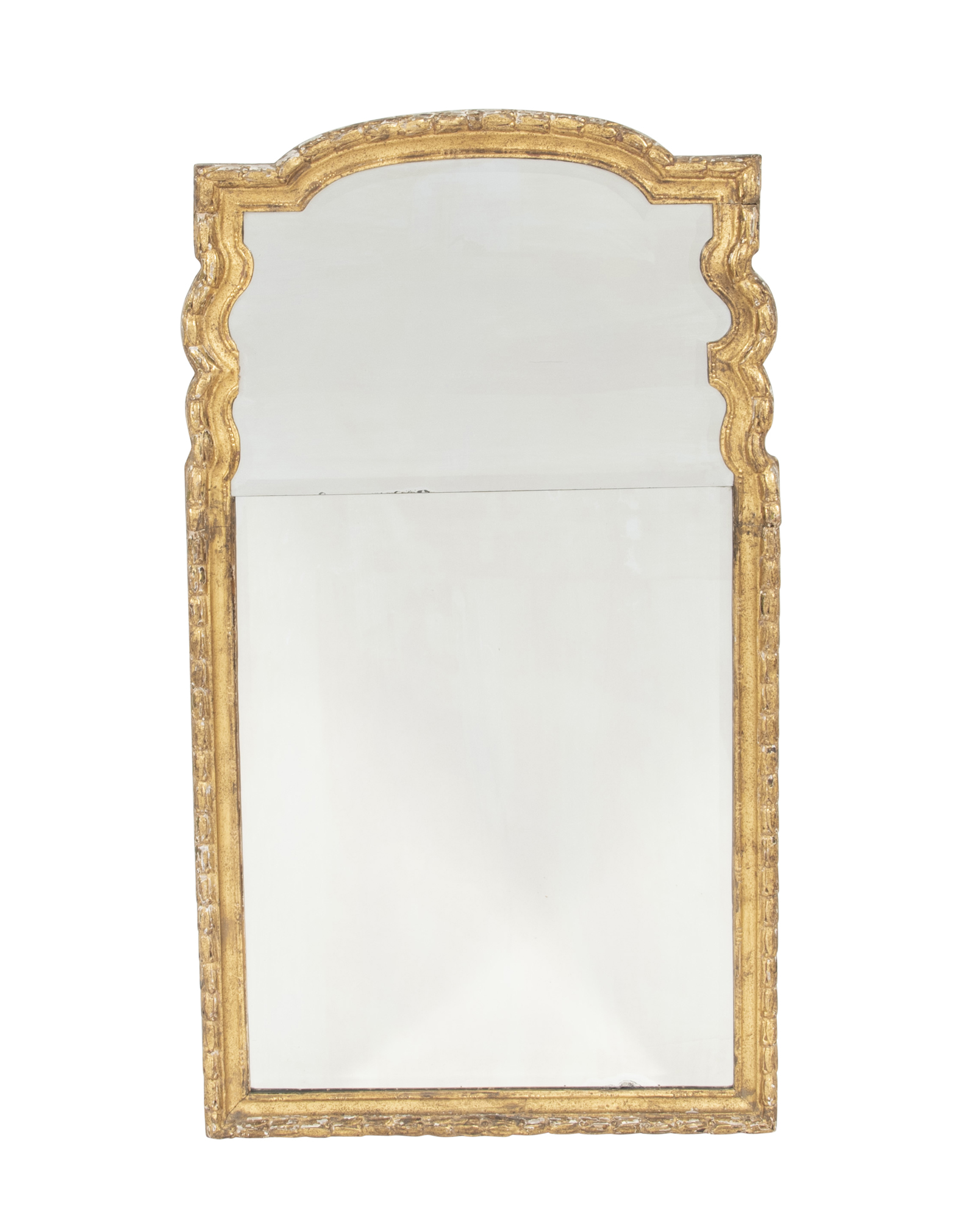 Lot image - Louis XVI Style Giltwood Mirror