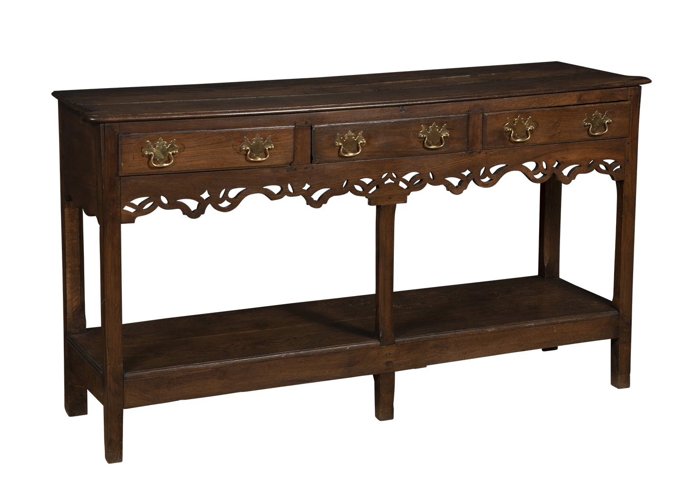 Lot image - English Oak Dresser Base