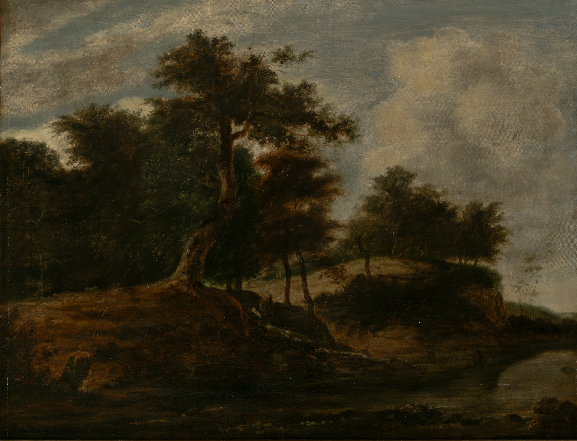 Lot image - Follower of Salomon van Ruysdael